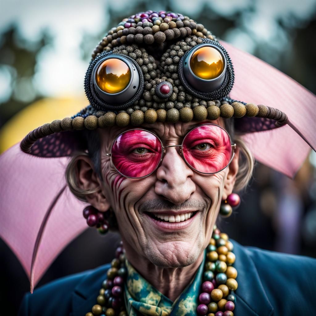 Extravagant Alien Characters in a Cosmic Dreamscape