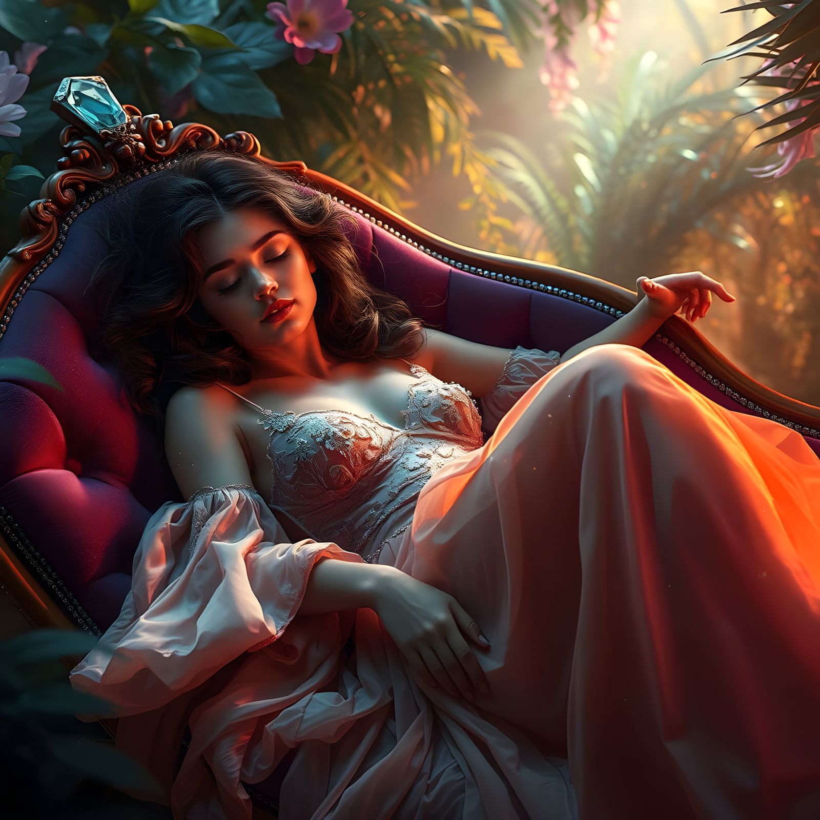 Passed Out Princess!