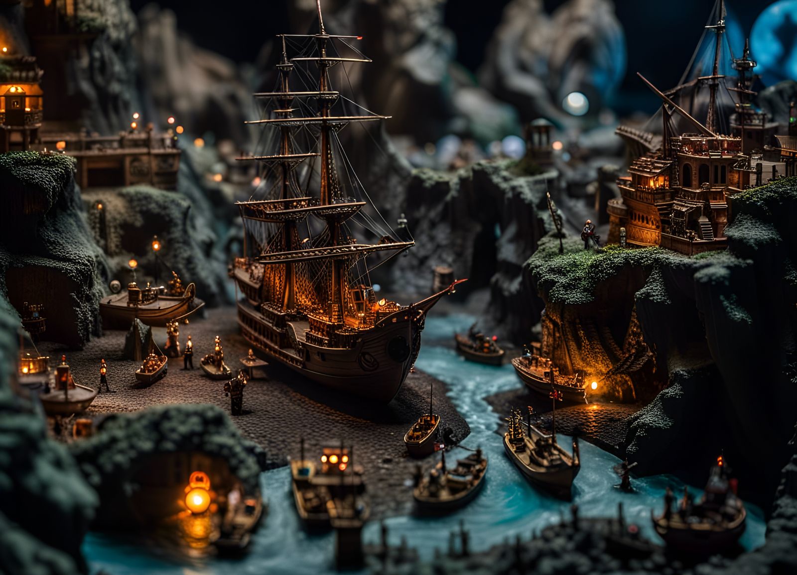 Dungeons and Dragons Skull Island Miniature