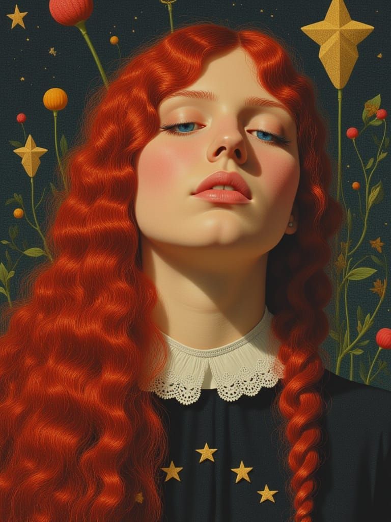 <lora:Somniorum:1.0>a fusion of surrealism and portraits in ...