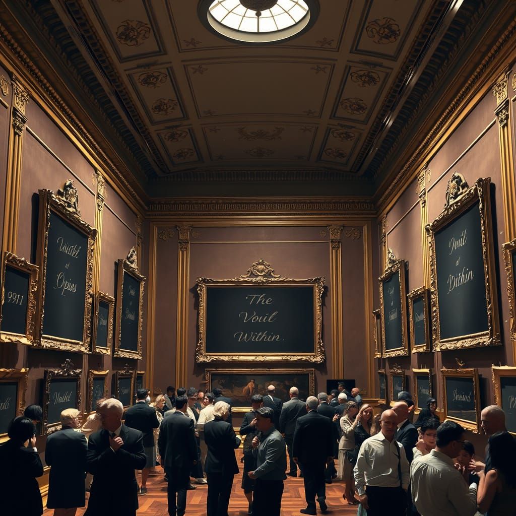 Elegant Galleries of Absence in Opulent Style