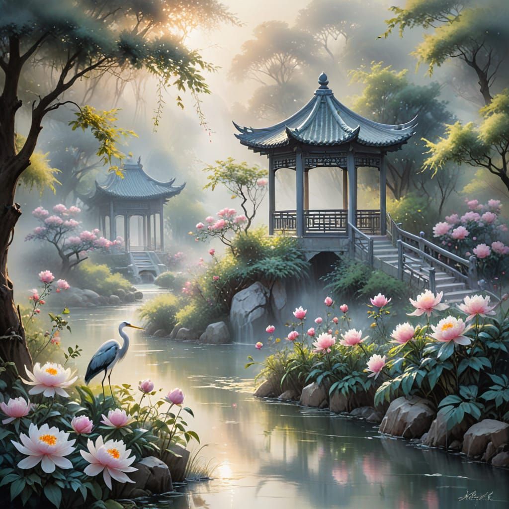 Summer Morning in Imperial China