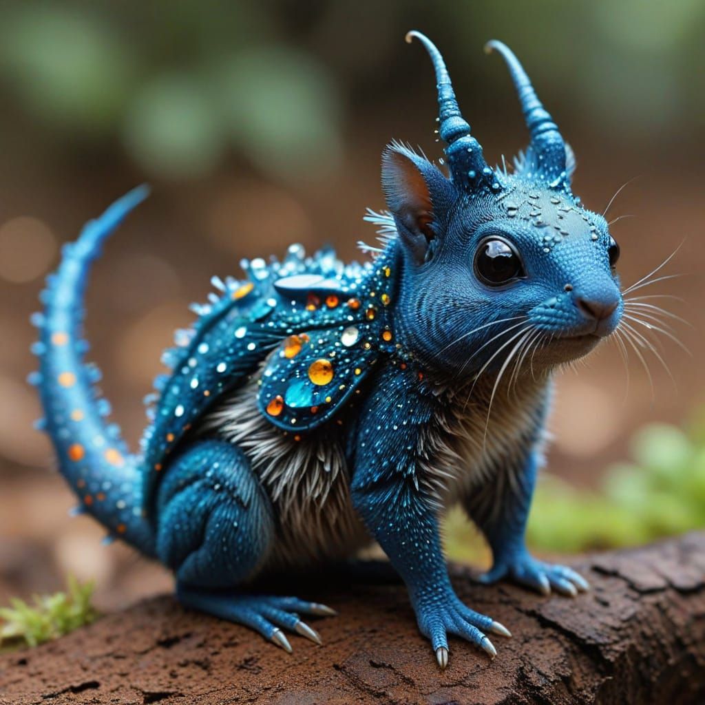 Whimsical Underwater World with Alien Creatures