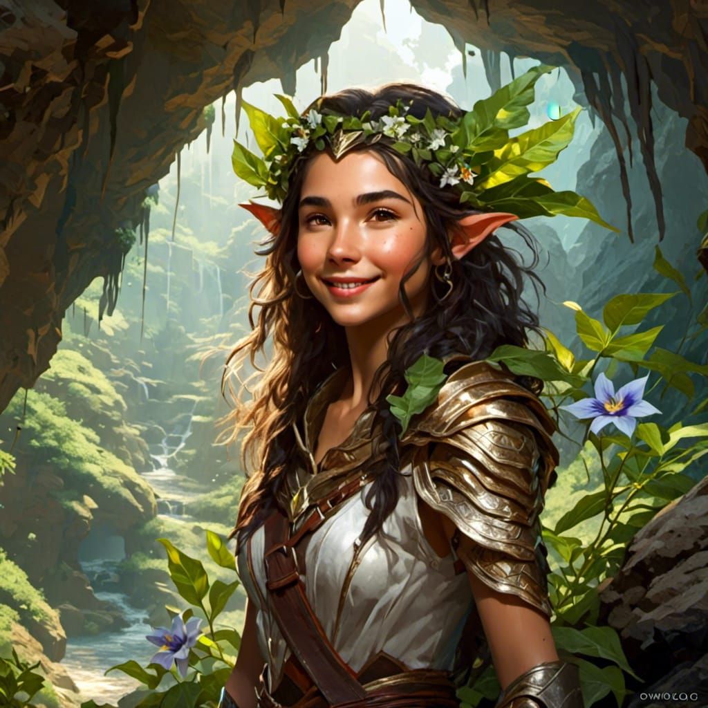 caveflowers are her favorite