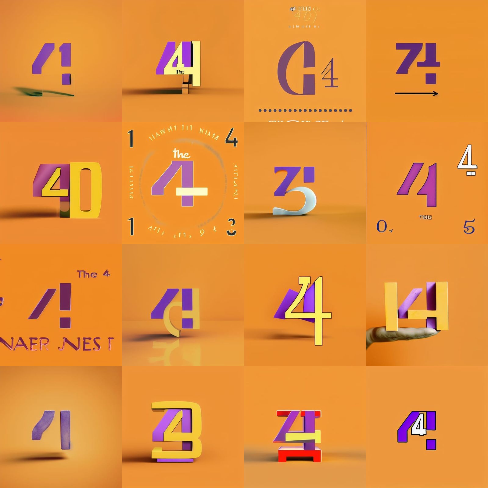 The Number 4