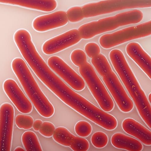 Bacillus Bacteria Under Microscope