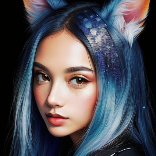 Kinetic Pointillism Digital Painting in 64 Megapixels