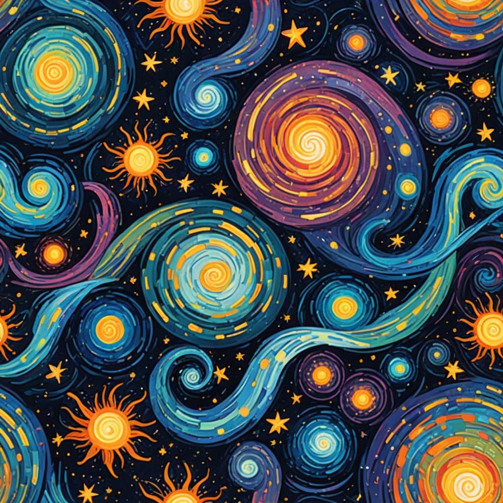 Cosmic Whimsy in Vibrant Galaxy