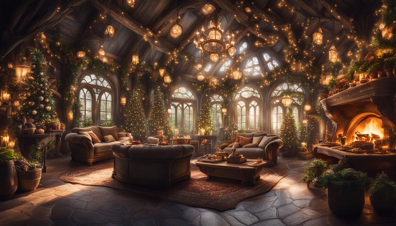 Grand Elven Home Captured with Natural Lighting