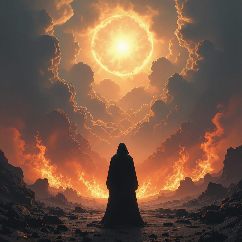 Surreal Hell and Heaven: A Darkly Divine Vision