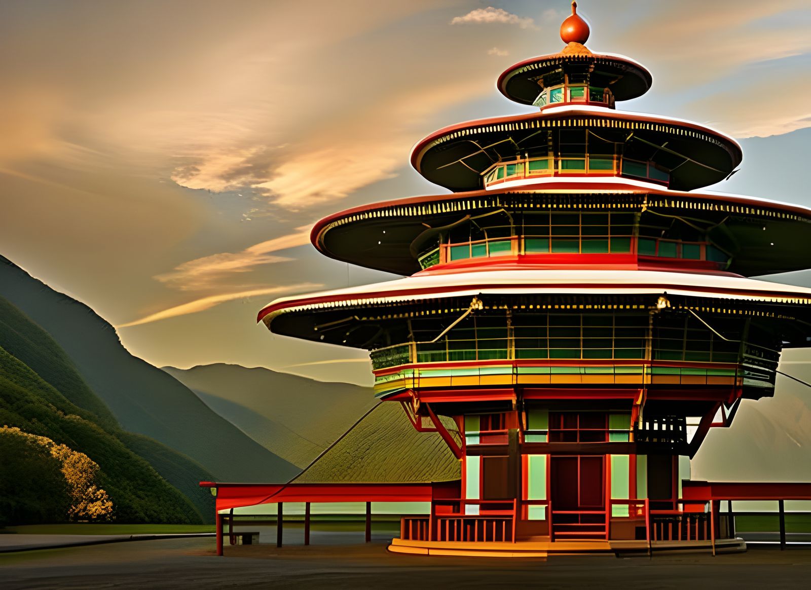 Deconstructed Brain: Hyperdetailed Precisionist Architecture