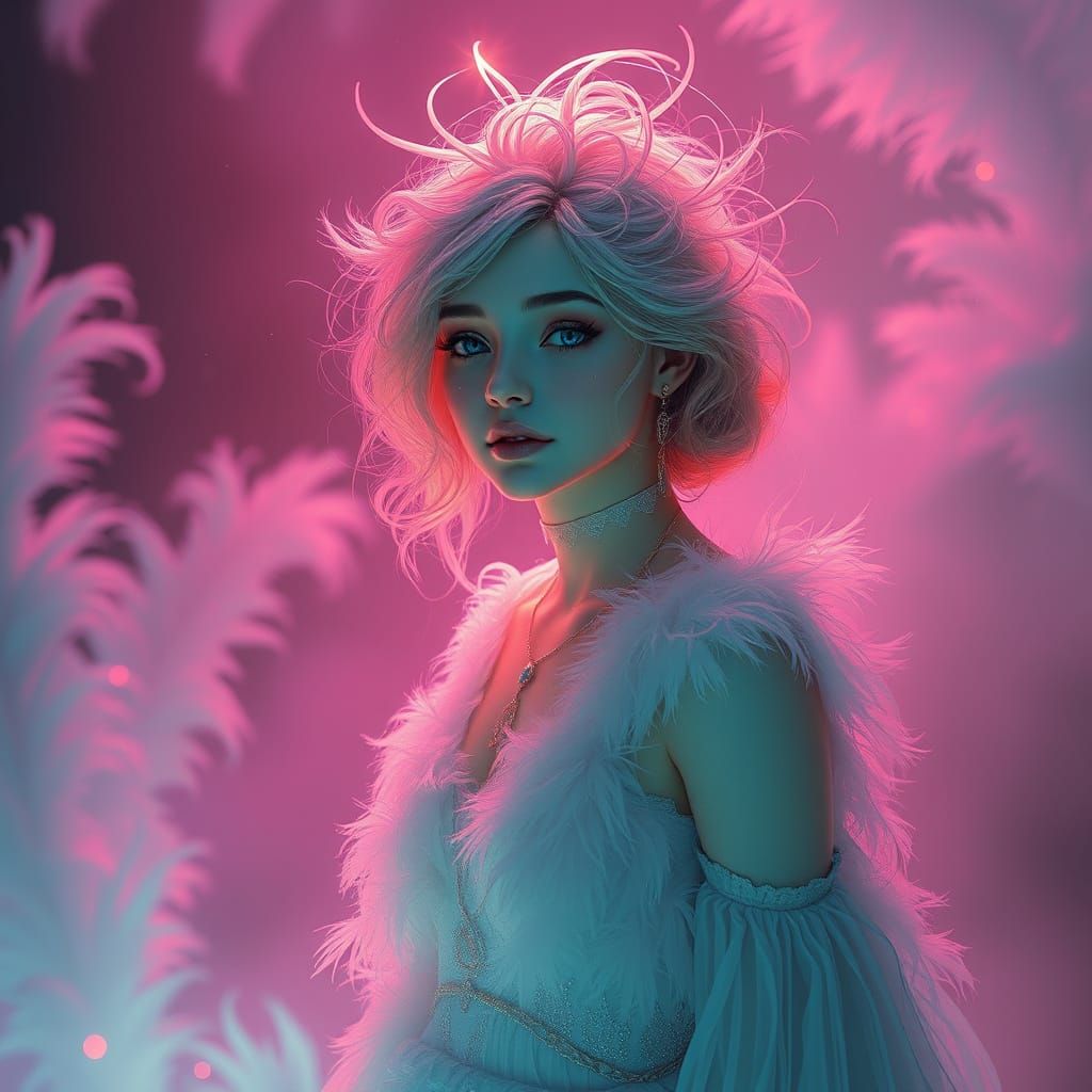 Ethereal REM Lazar in a Dreamy, Surreal Style