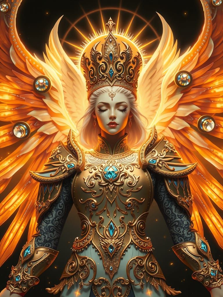 Divine Regent in Celestial Splendor
