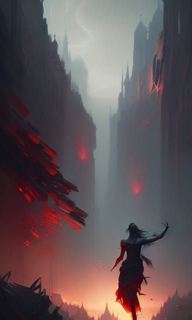 Courageous Dark Fantasy Masterpiece in Unreal Engine