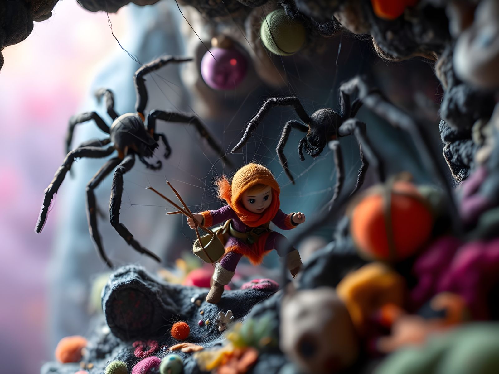 Treasure Hunter Entangled in Web of Fate