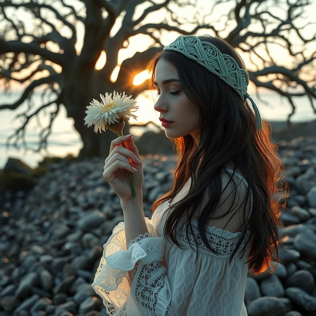 Gothic Lois Lane and Magical Spring Blossom