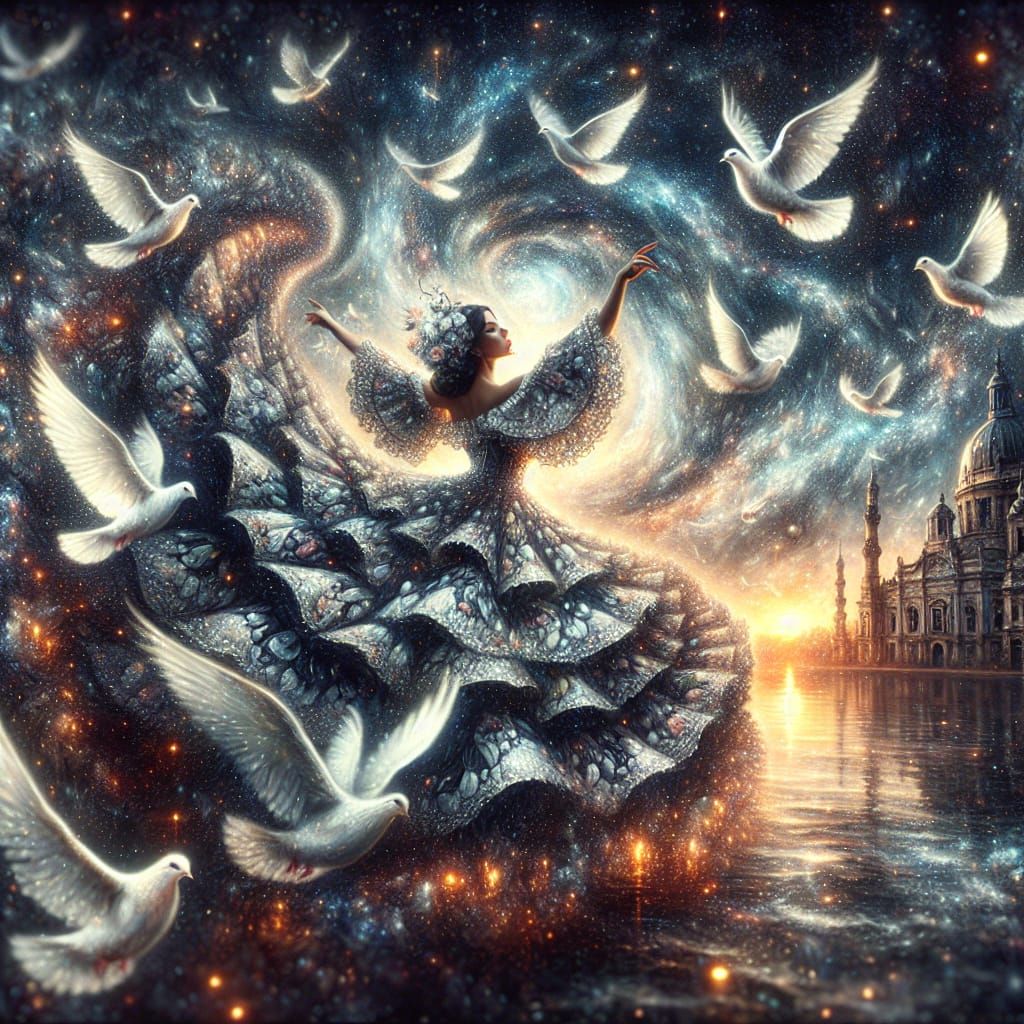 La danse des colombes