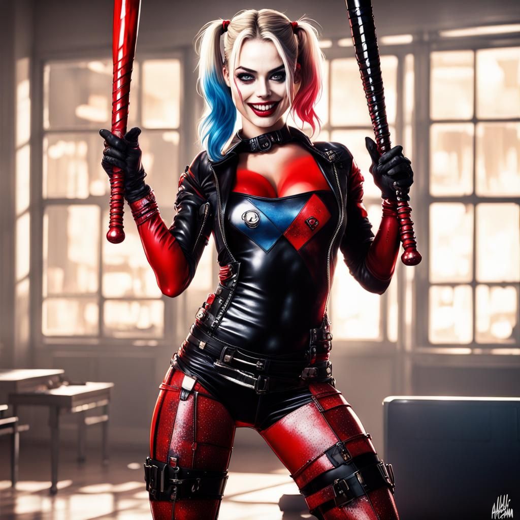 Harley Quinn & baseball bat