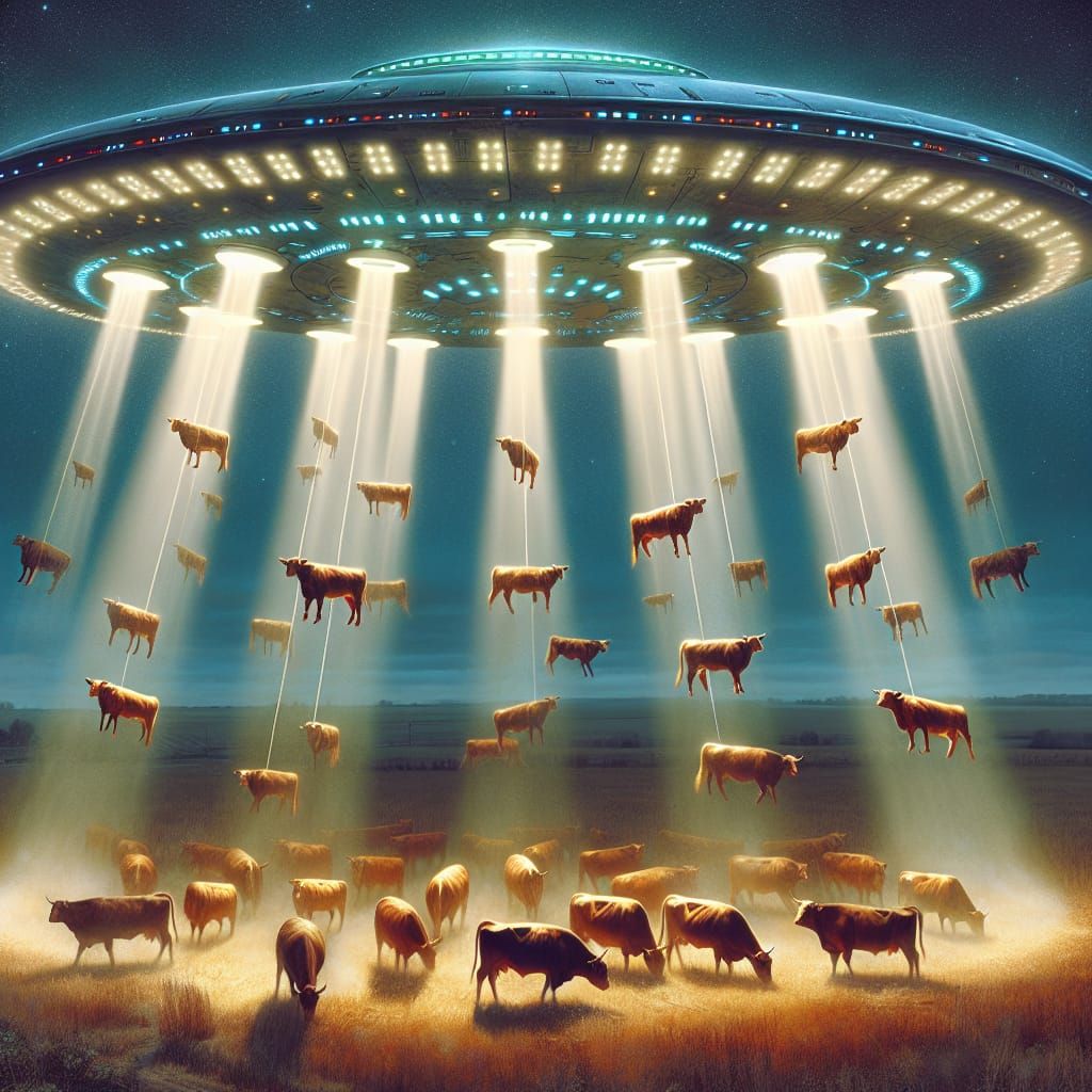 Alien Abduction in the Countryside