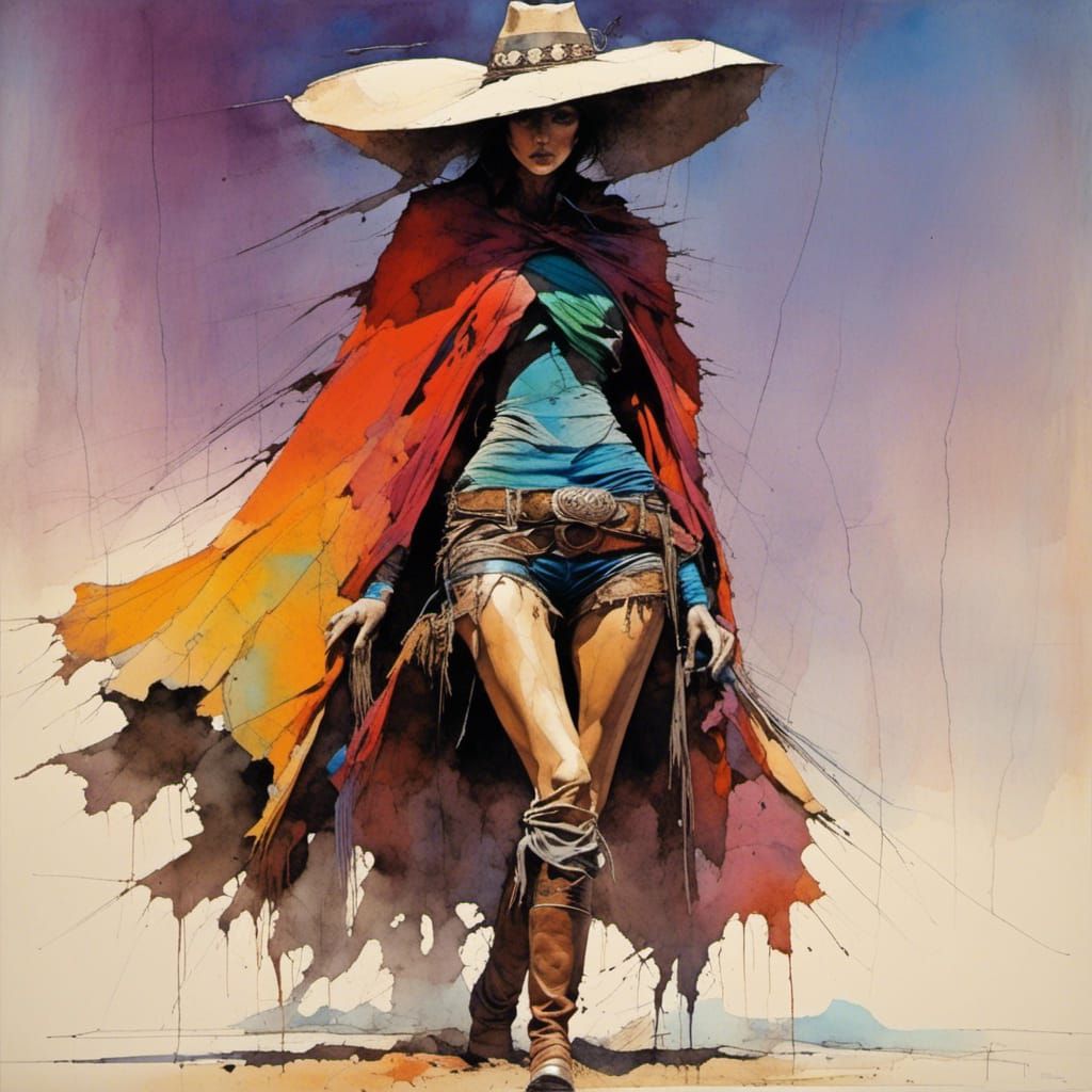 Is that a sombrero or a tent?