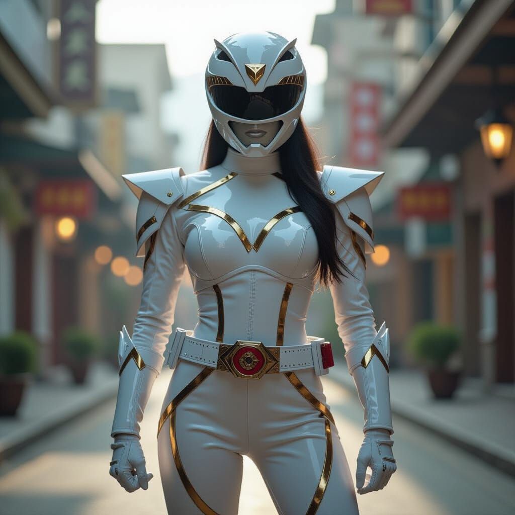 White Obsidian Ranger Heroic Pose