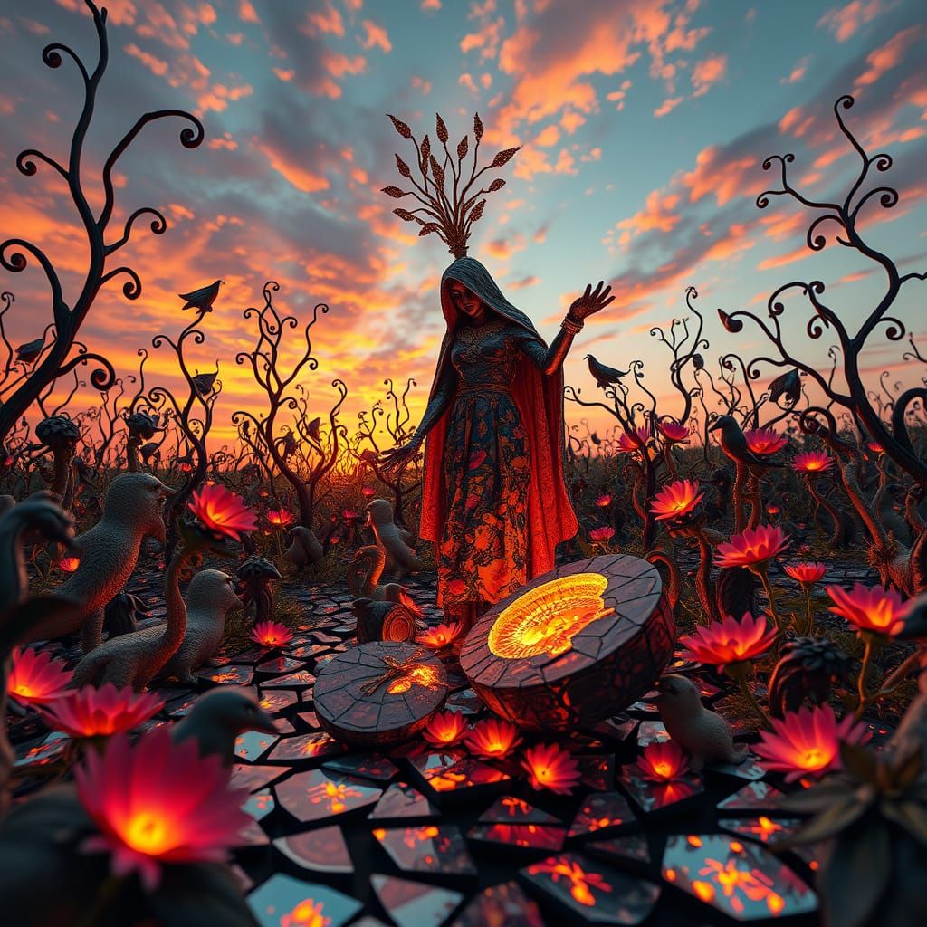 Surreal Shaman Reconstructs Shattered Musical Labyrinth in V...