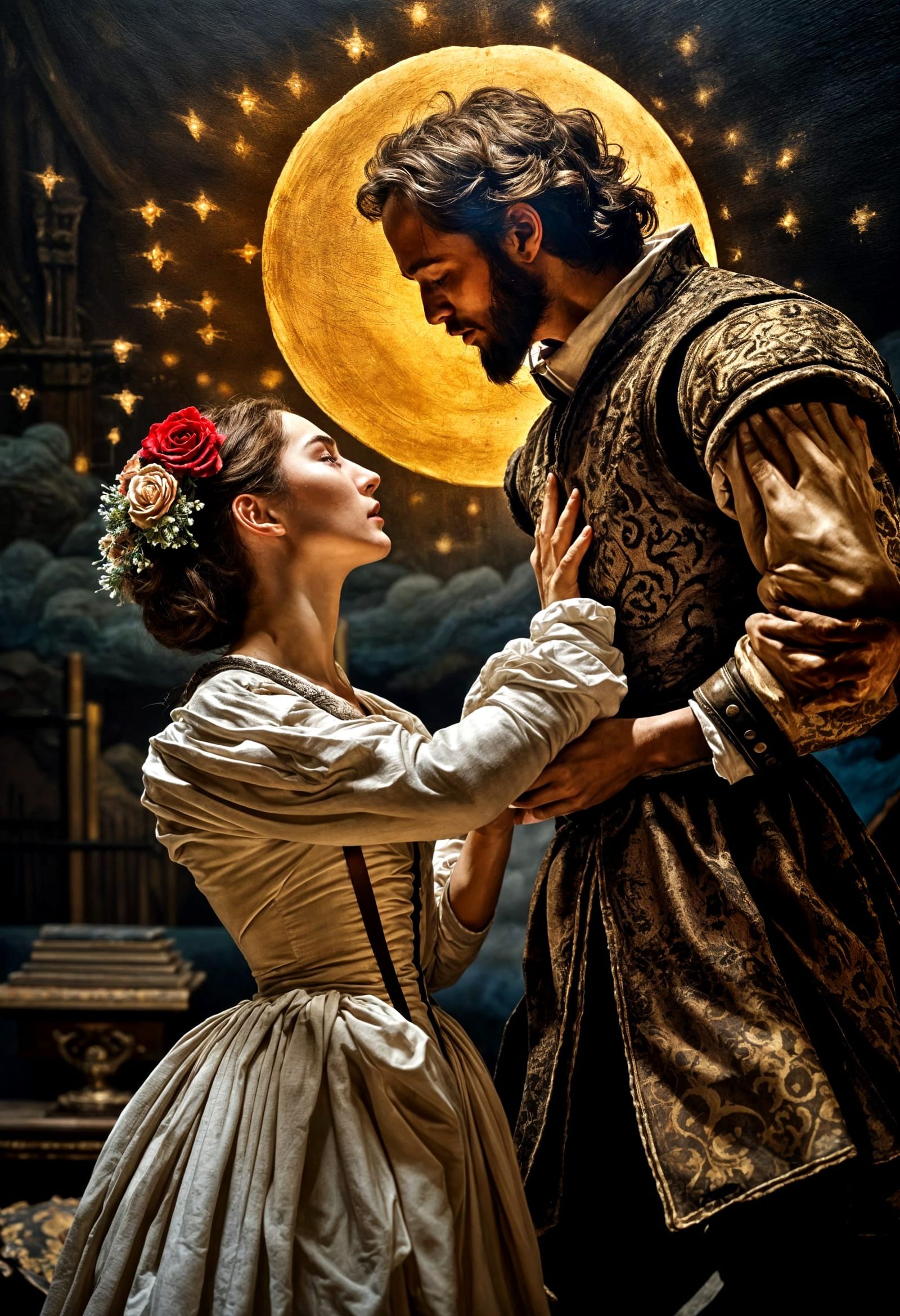 Shakespearean Actors at Post-Play Party