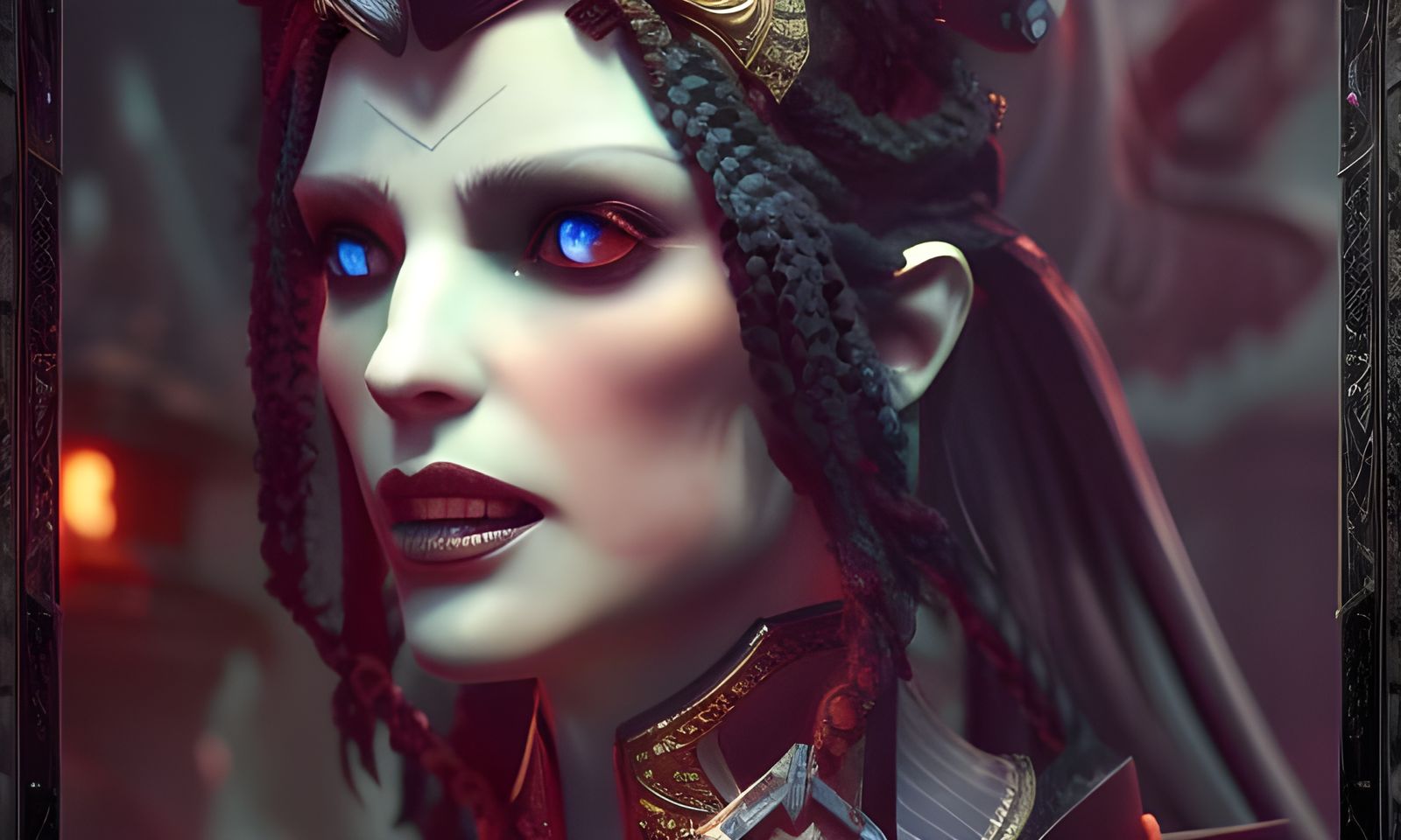 Dark Fantasy Landscape in 8k Resolution