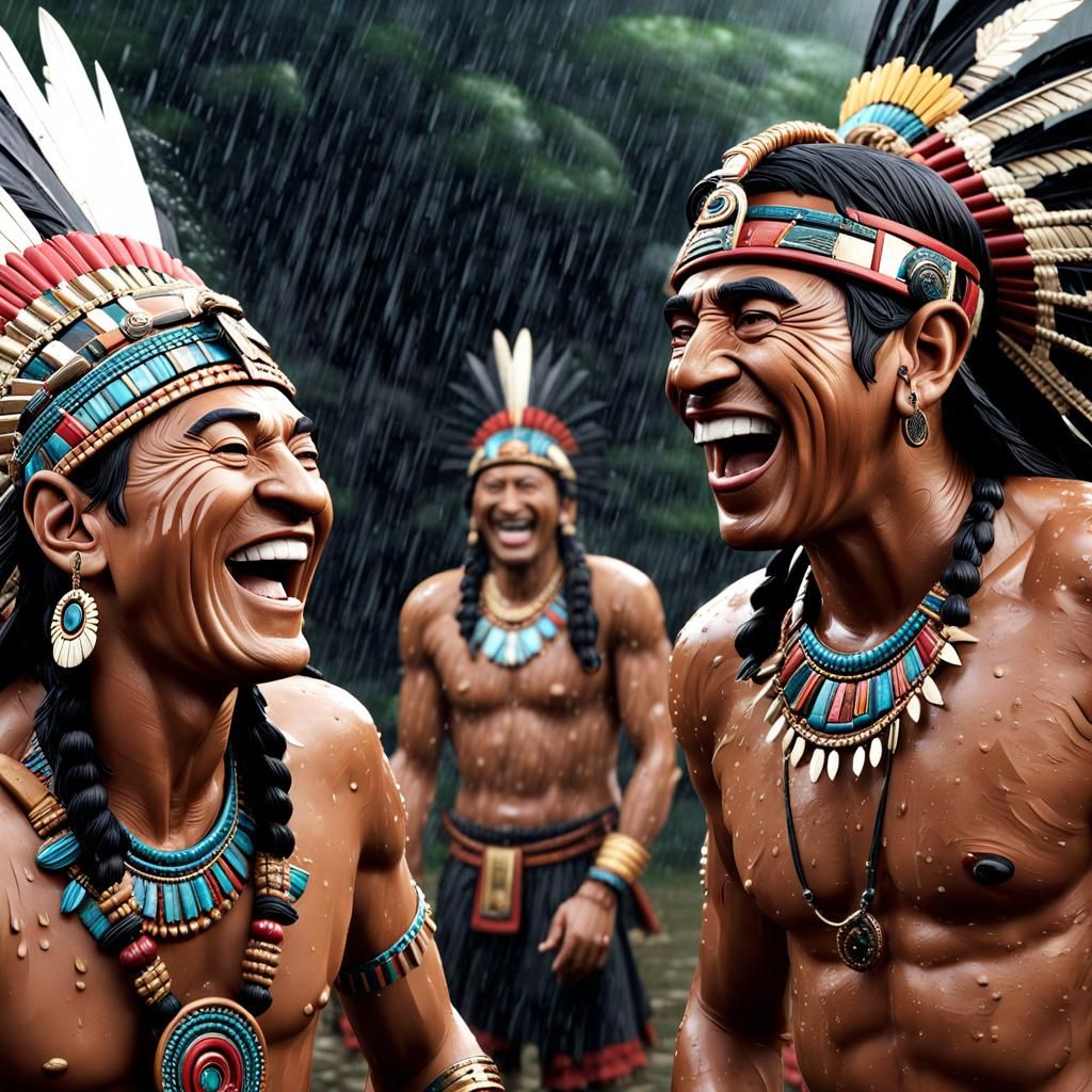 From Aztec Jokes to Rain-soaked Laughter