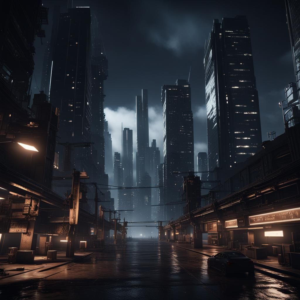 Blackout: Modern City in Complete Darkness