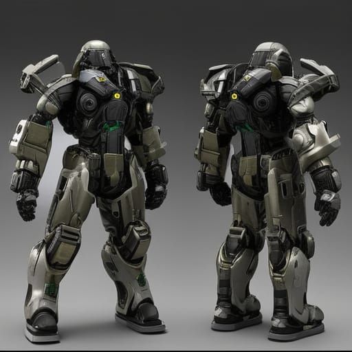 Salvaged Space Power Armor