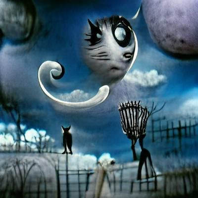 Cat on the Moon