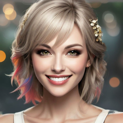 Captivating Smiling Portrait