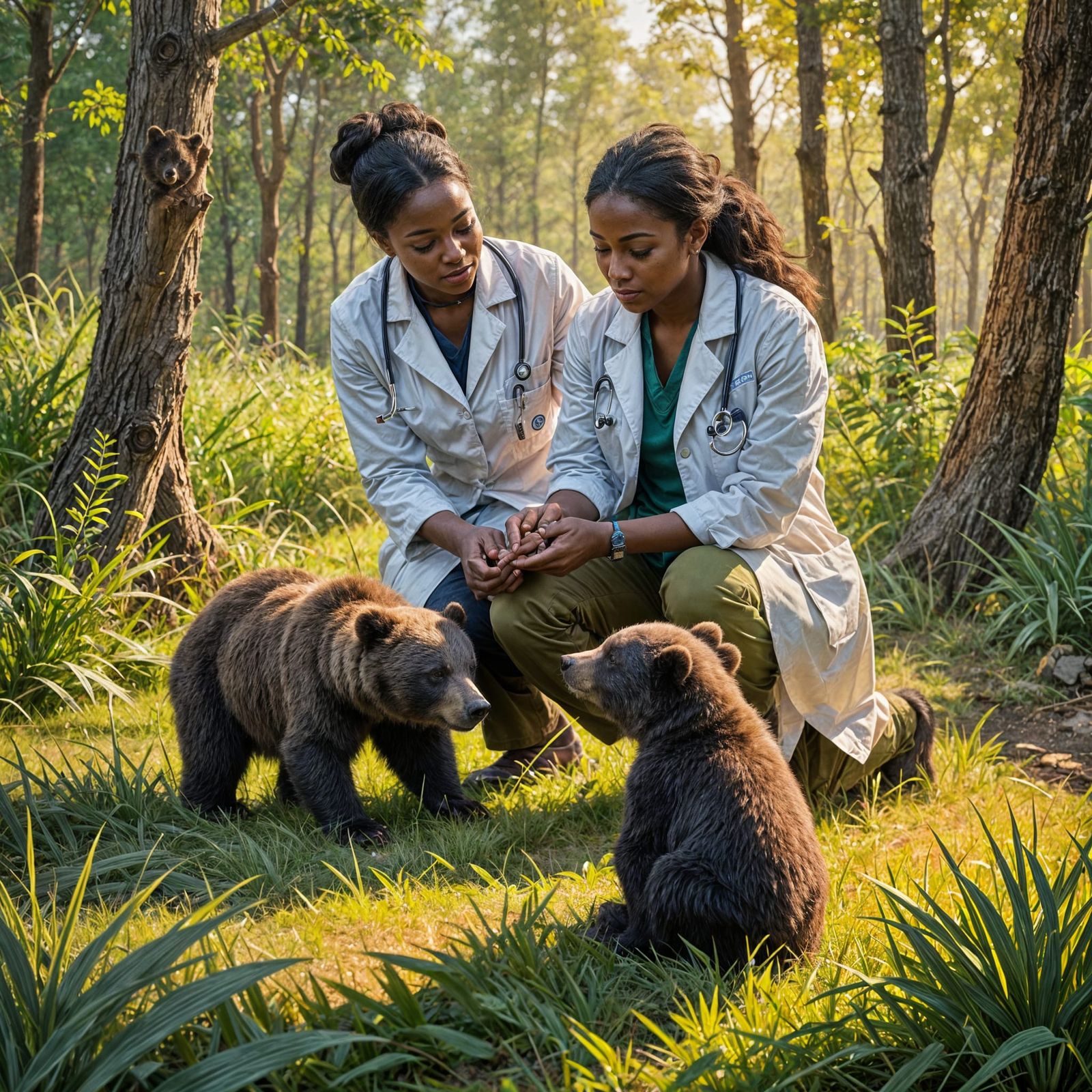 Ebony Doctor's Wildlife Rescue: Compassion in Nature