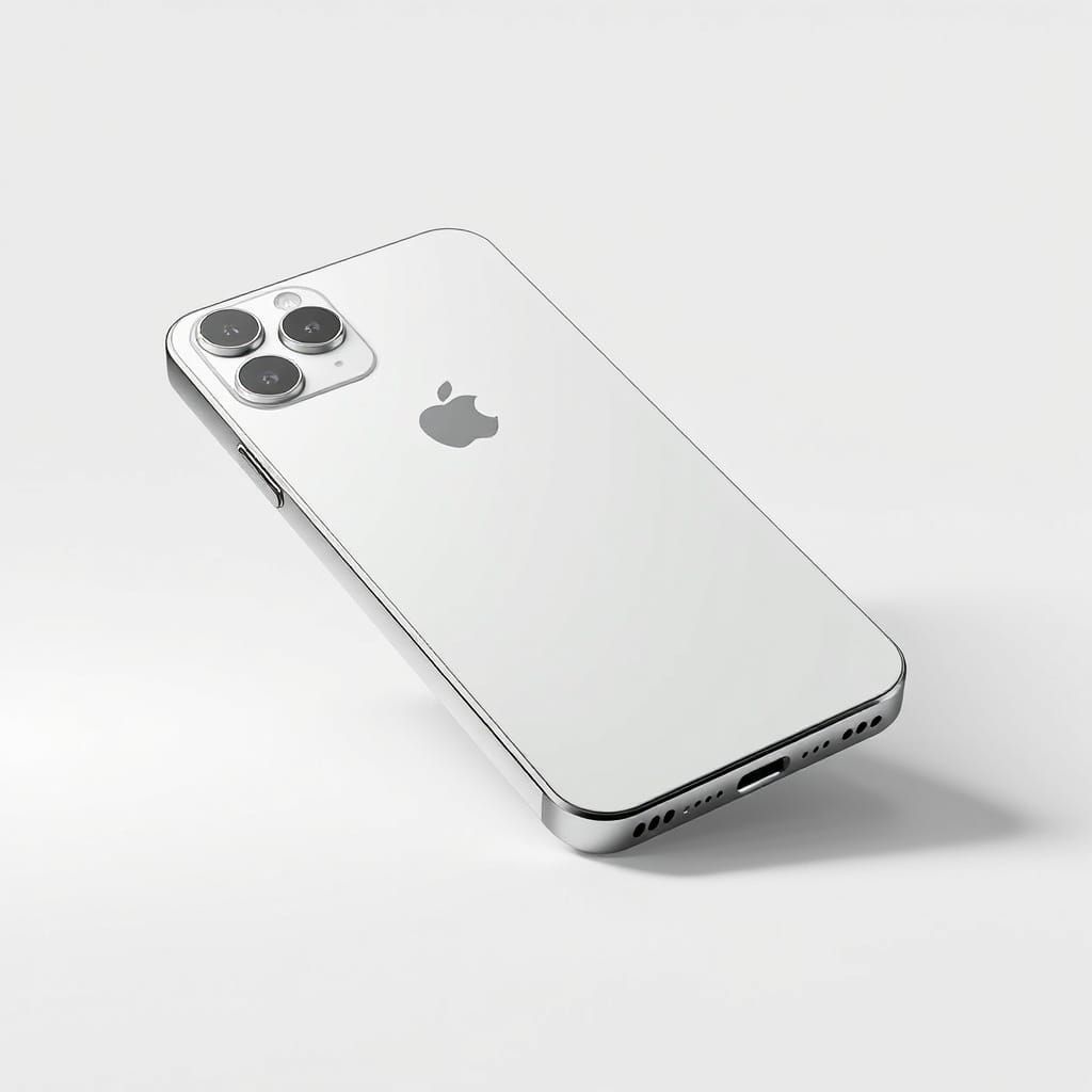 iPhone 16 Pro Max with Adidas Logo - Studio Shot