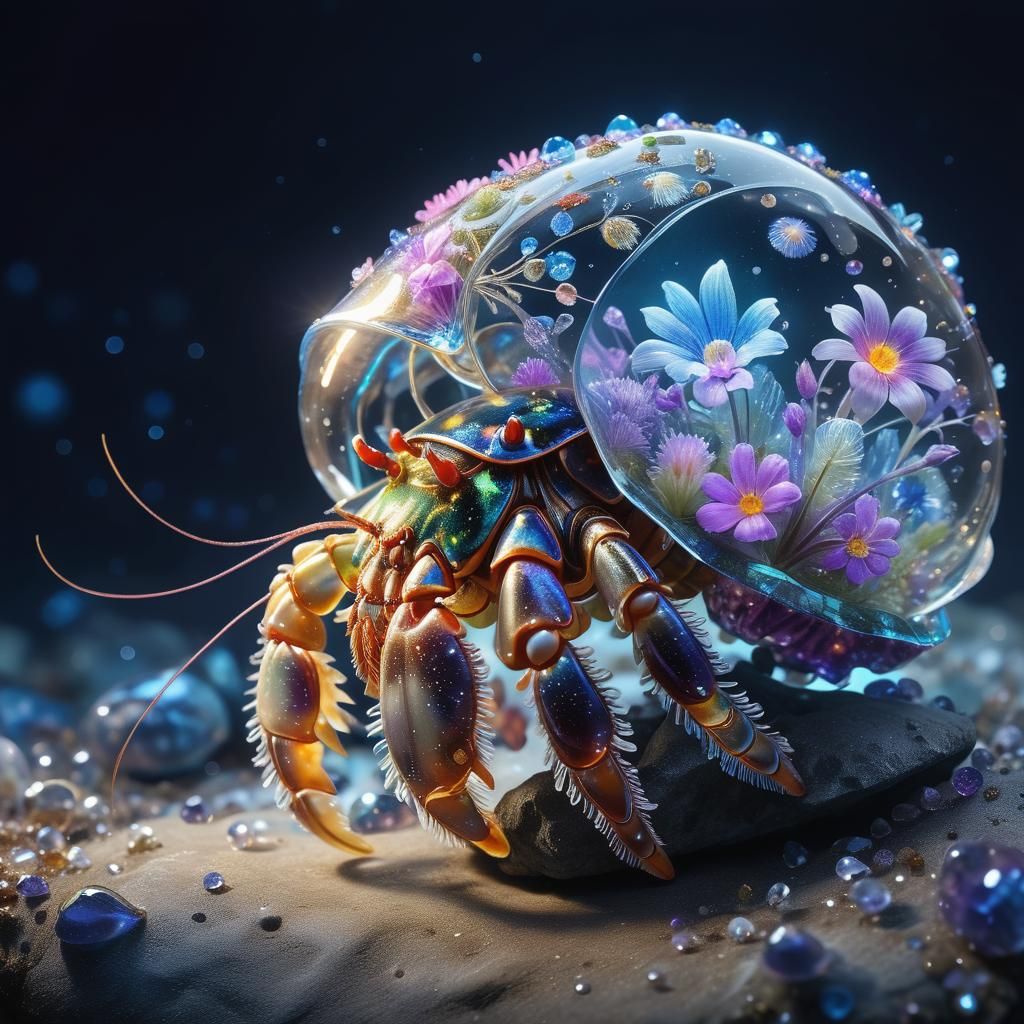 Hippie Hermit Crab