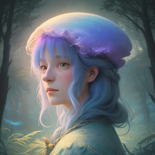 Ghibli Style Portrait of Sophie from Howl's Moving Castle