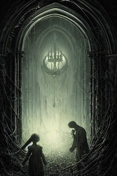 Sinister Children Play in Dark Supernatural Garden