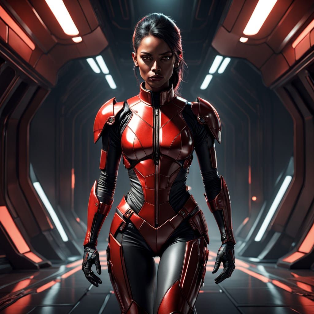 Ethereal Shankracharya: A Futuristic Sage in Contemplation