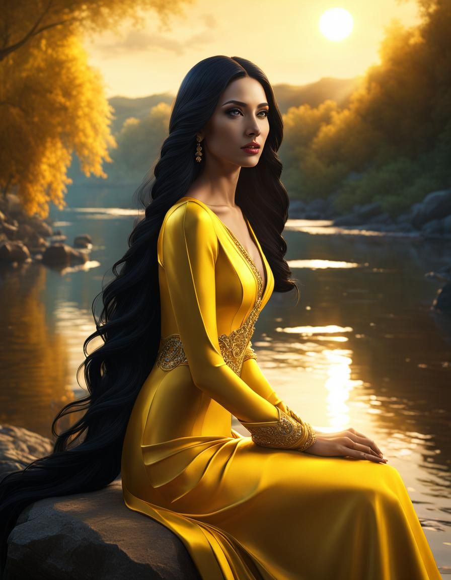 Lisa down by the River