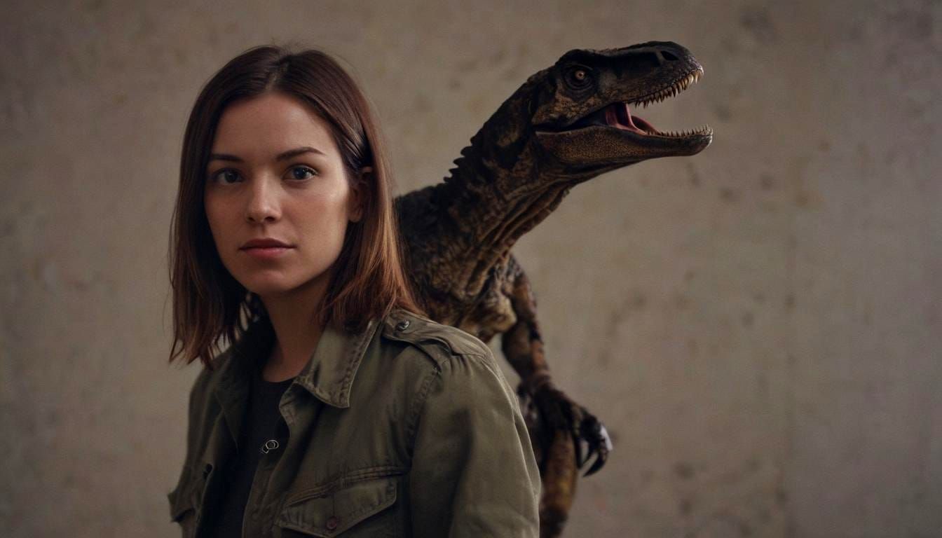 Cinematic AI Portrait, a Masterful Rendering in 35mm Film St...