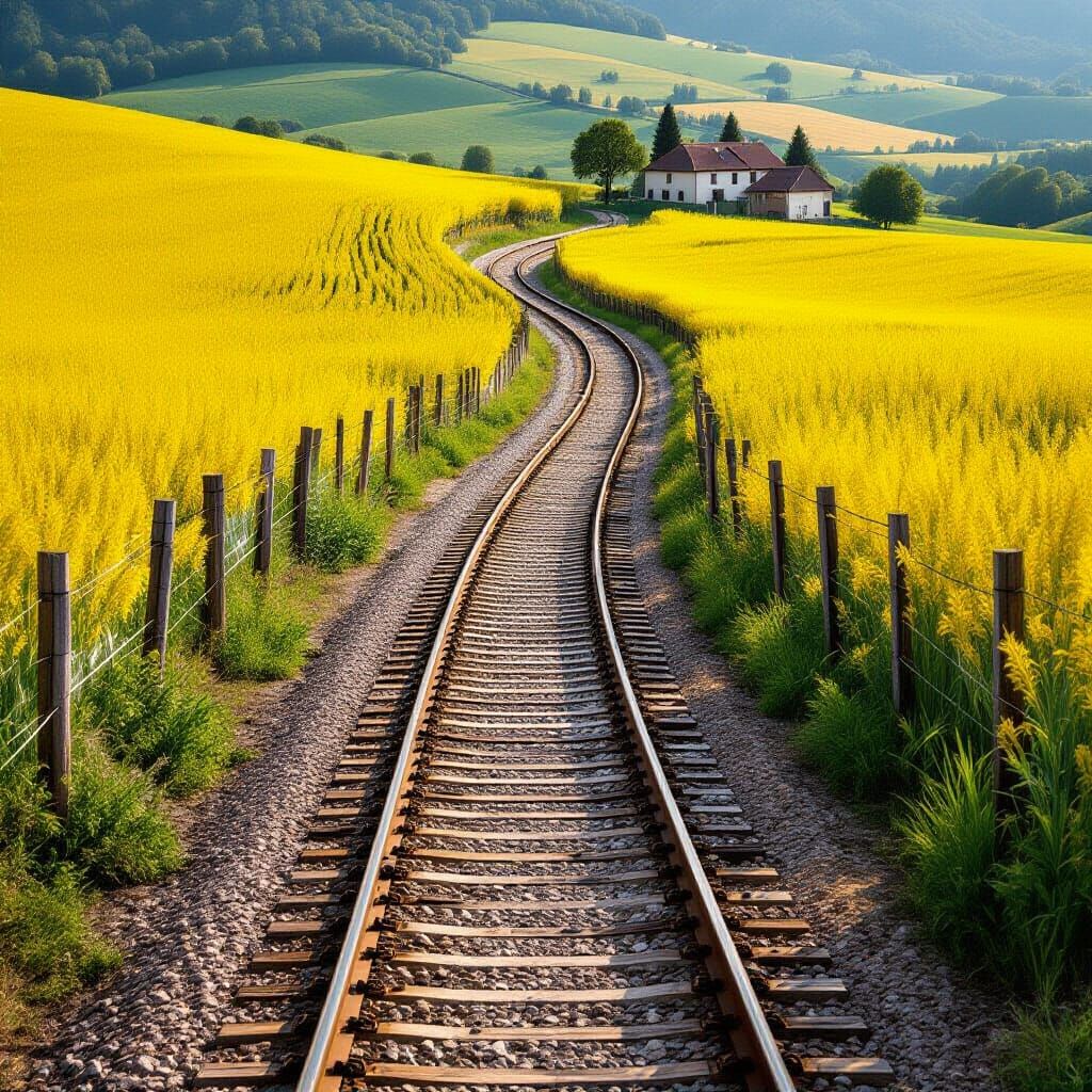 Surreal Lunar Rope Connects Earth to Moon
