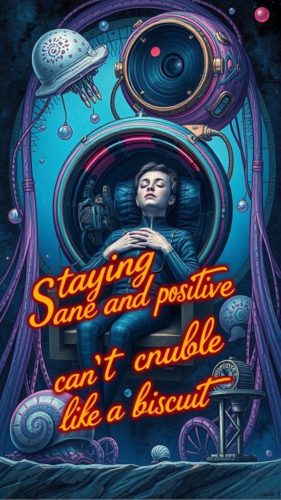 Surreal Dreamscapes in Cyberpunk Style