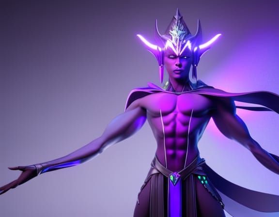 Fantasy Dark Elf Portrait in Unreal Engine 5