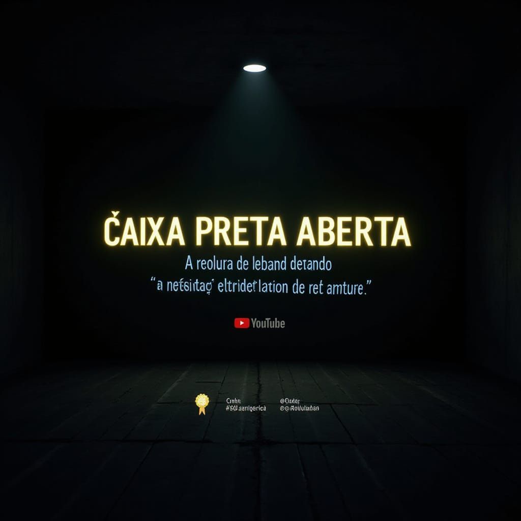 Futuristic Investigative YouTube Art with Brazilian Accents