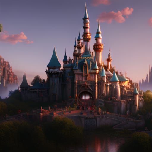 Disneyland Made of Cheese: Fantastical Art