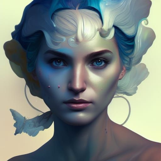 Detailed Portrait in Artgerm Style