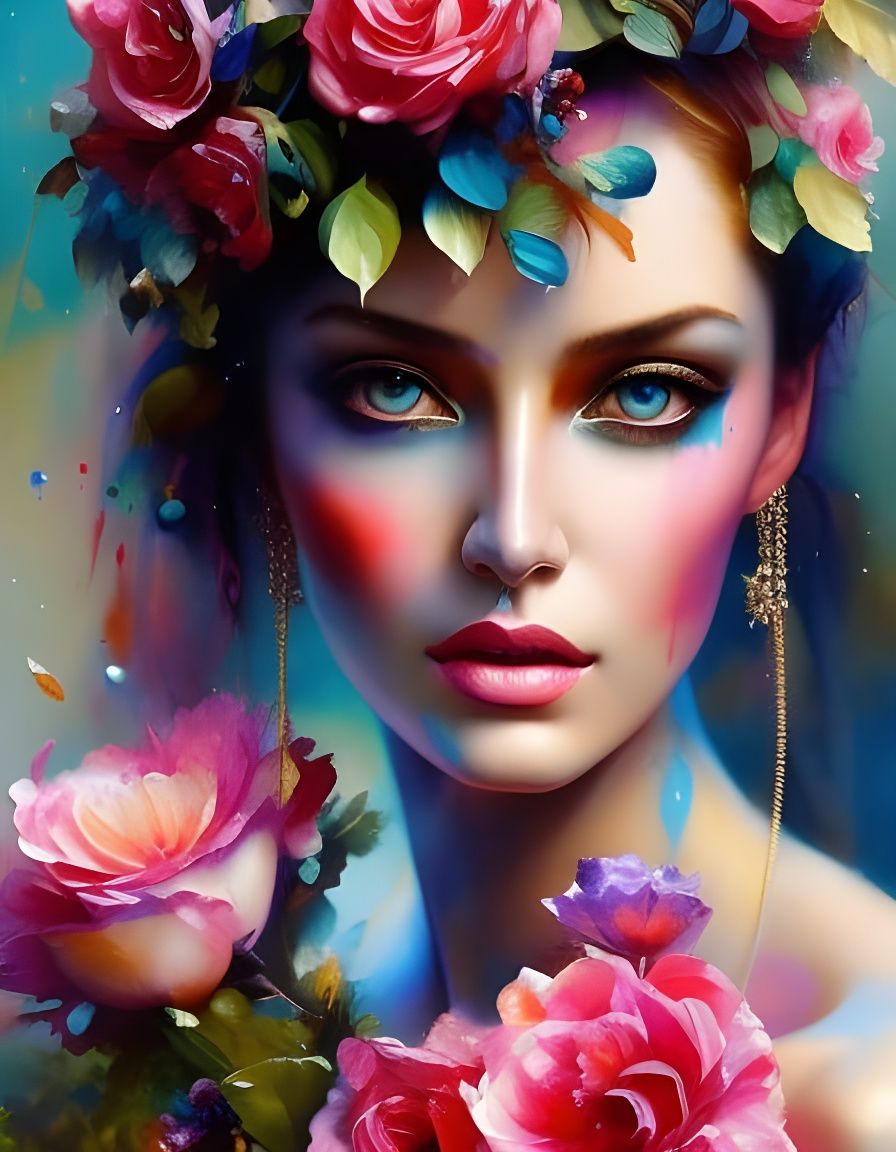 I Can't Help Falling In Love With You (My Imaginary Wife Series, Portrait #12)