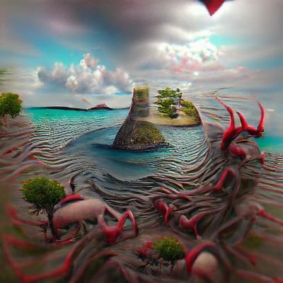 Eerie Devilish Landscape