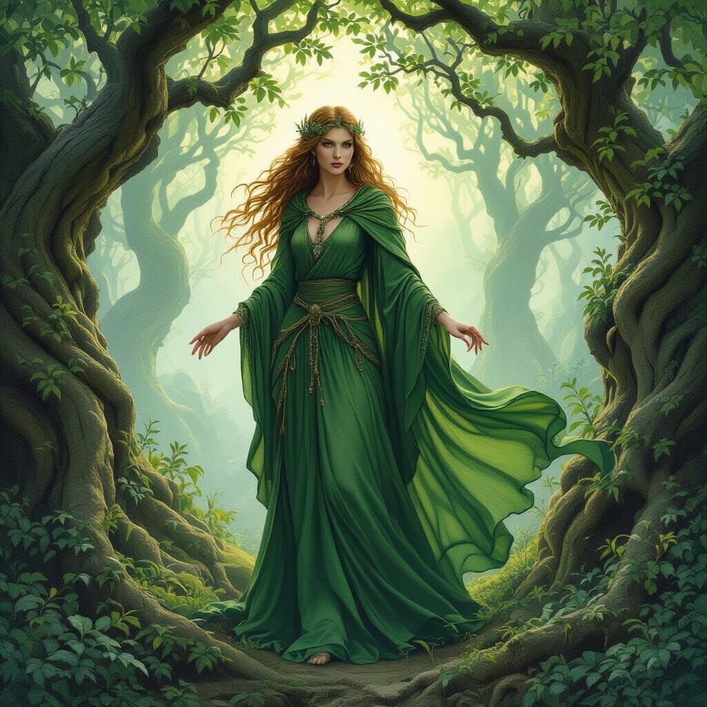 Arduinna, Celtic Goddess of the Forest